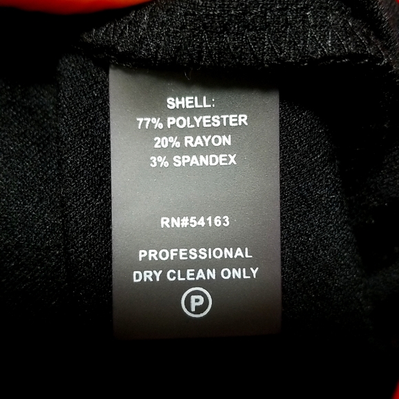 Calvin Klein Sheath Sleeveless Career Dress Zipper Back Size 2 Color Block Retro - Picture 6 of 6